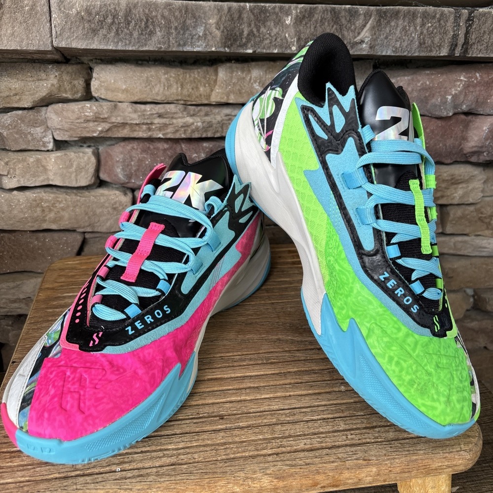 PUMA X 2K Scoot Zeros 9 Lace Up Mens Multicolor Sneakers Athletic Shoe31134901 - Picture 11 of 12